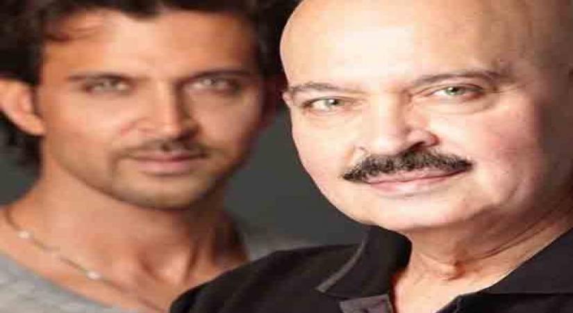 Hrithik Roshan and Rakesh Roshan.