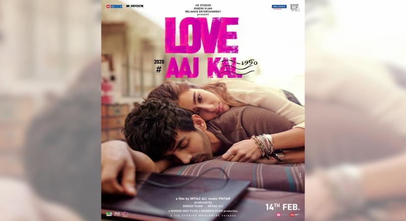 Actors Sara Ali Khan and Kartik Aaryan on Thursday shared the  first poster of their upcoming film "Love Aaj Kal". Sharing the poster on her Instagram, Sara wrote: Ã¢ÂÂMeet Veer and Zoe Come get wound up in our whirlwind wonderland #LoveAajKal Trailer out tomorrow?Ã¢ÂÂ Kartik too shared the same poster on his Instagram.