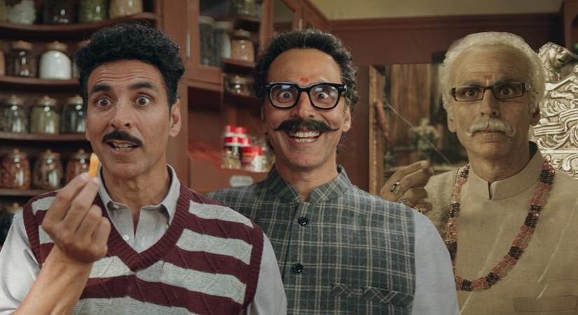 Akshay Kumar in a triple role