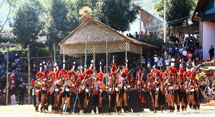 Yimchunger Naga at Hornbill Festival. (Photo: James Kikon)