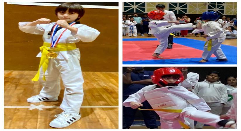 Superstar Shah Rukh Khan and Gauri Khan's youngest son AbRam is keeping the family tradition of mastering the art of Taekwondo alive. Following the footsteps of his older siblings, Suhana and Aryan, the six-year-old Abram is also a Taekwondo champ, and dad SRK is super proud of his little son's skills in the sport.