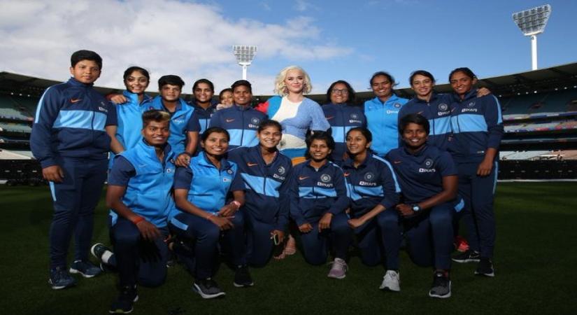 Ahead of T20 WC final, Katy Perry meets Harmanpreet & Co.