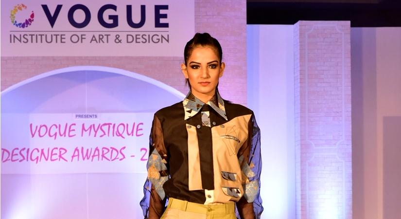 Designed by Karishma Shah, student at Vogue Institute of Art & Design