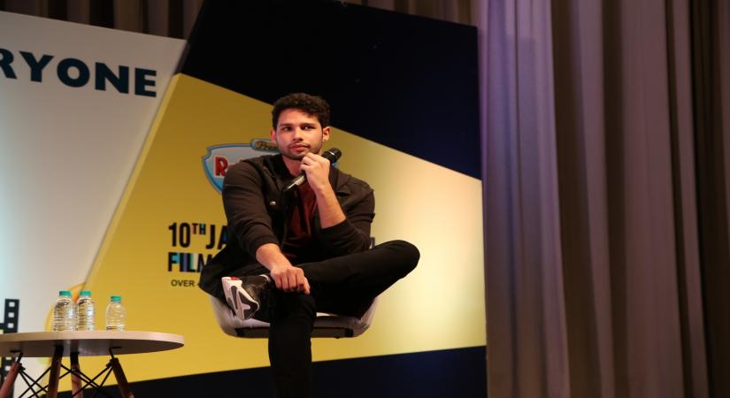 New Delhi: Actor Siddhant Chaturvedi at 10th Jagran Film Festival in New Delhi, 20 July 2019. (Photo: Amlan Paliwal/IANS)