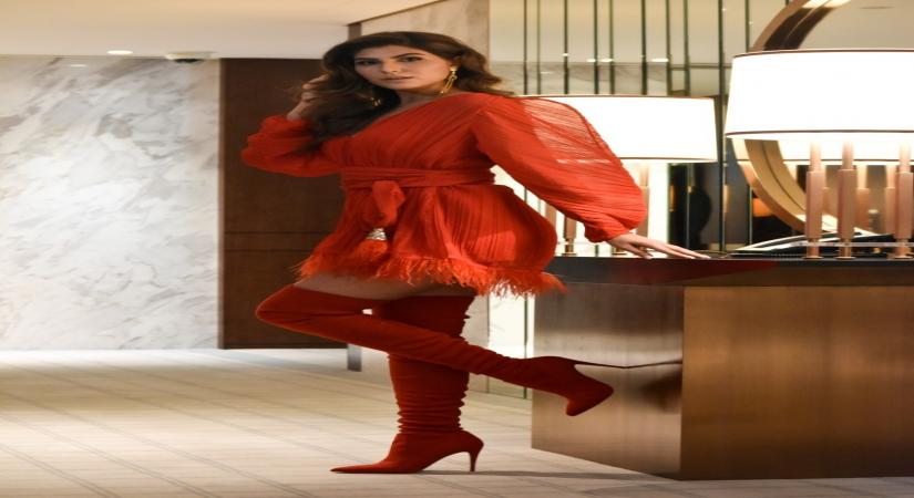 Iranian origin actress-model Elnaaz Norouzi.