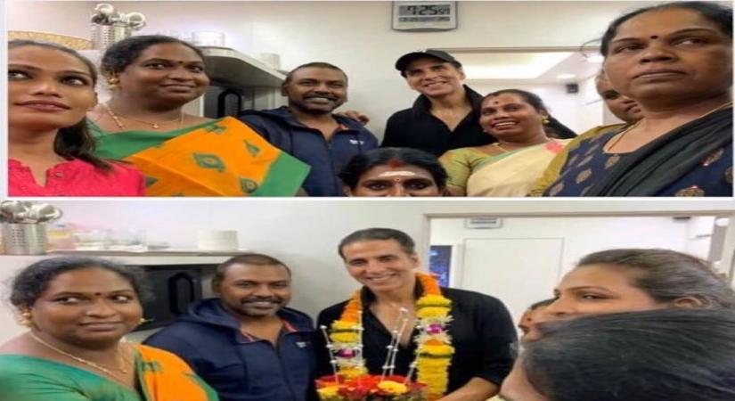 Akshay Kumar. (Photo: instagram/viralbhayani)