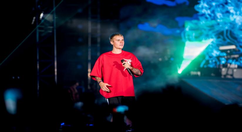 Singer Justin Bieber performs during his concert in Mumbai. (File Photo: IANS)