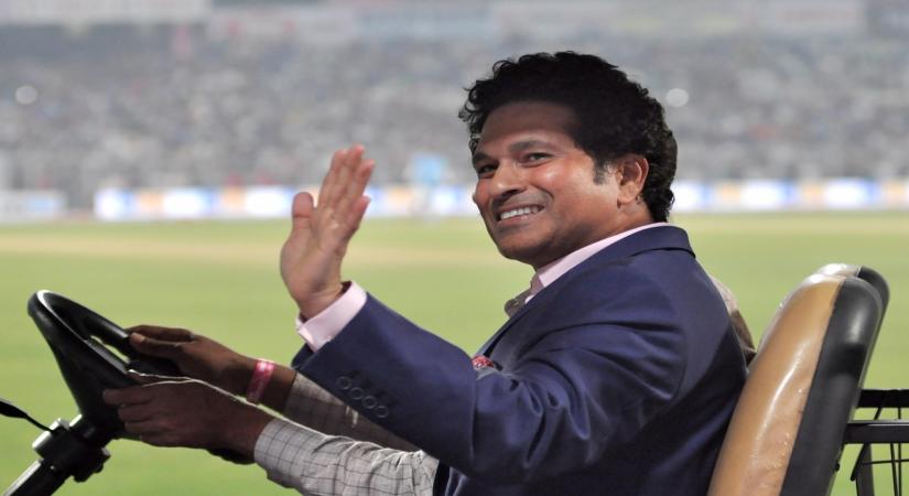 Sachin Tendulkar. (Photo: Kuntal Chakrabarty/IANS)