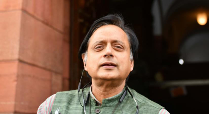 Shashi Tharoor, Isheeta Ganguly reimagine national anthem