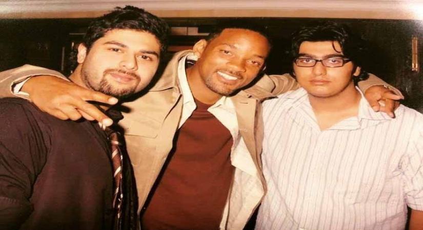 Arjun Kapoor's throwback pic with 'fresh prince' Will Smith.