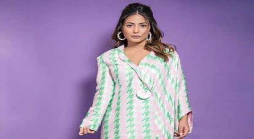 Actress Hina Khan shared a stunning post-workout photograph of herself and said she feels the prettiest when she sweats.