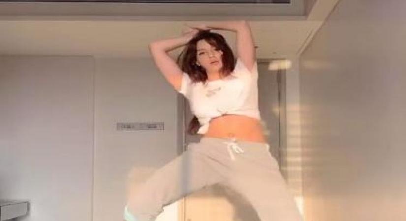 Lockdown diaries: Nora Fatehi's latest dance video goes viral.