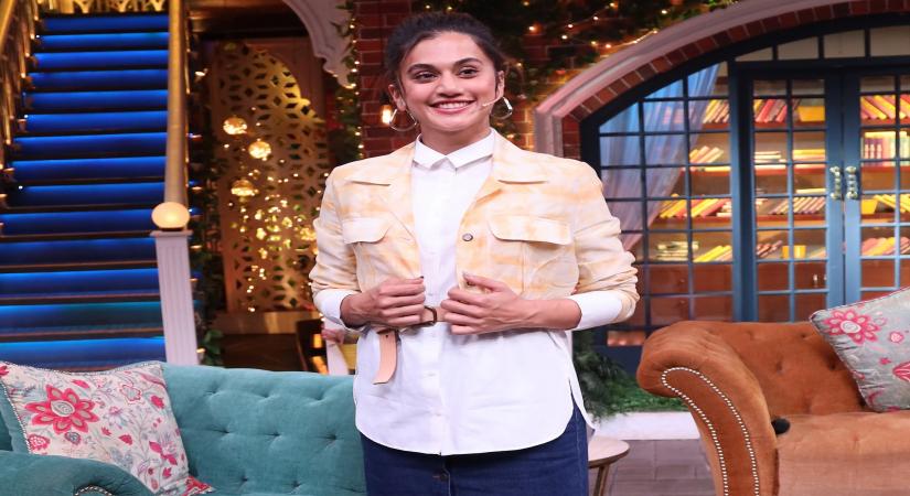 Actresses Taapsee Pannu.