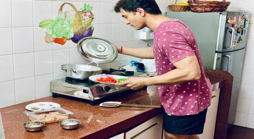 Lockdown diaries: Siddhaanth Vir Surryavanshi turns personal chef for wife, kids.