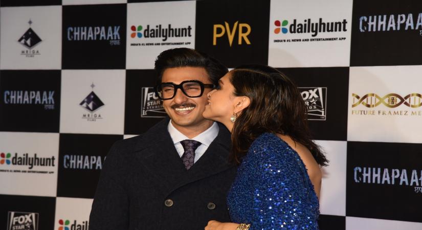 Mumbai, April 9 (IANS) Bollywood couple Ranveer Singh and Deepika Padukone channelled their inner Mickey and Minnie Mouse in a new post on social media that seems to be amusing fans to bits.	 (File Photo: IANS)