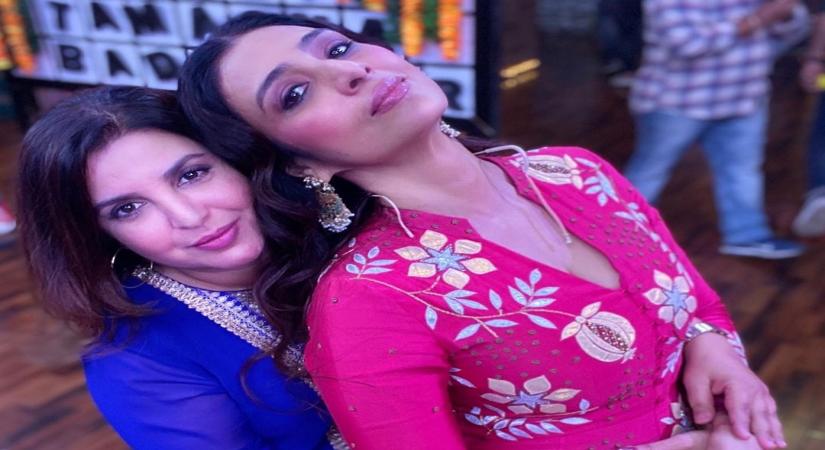 Farah Khan and Tabu.