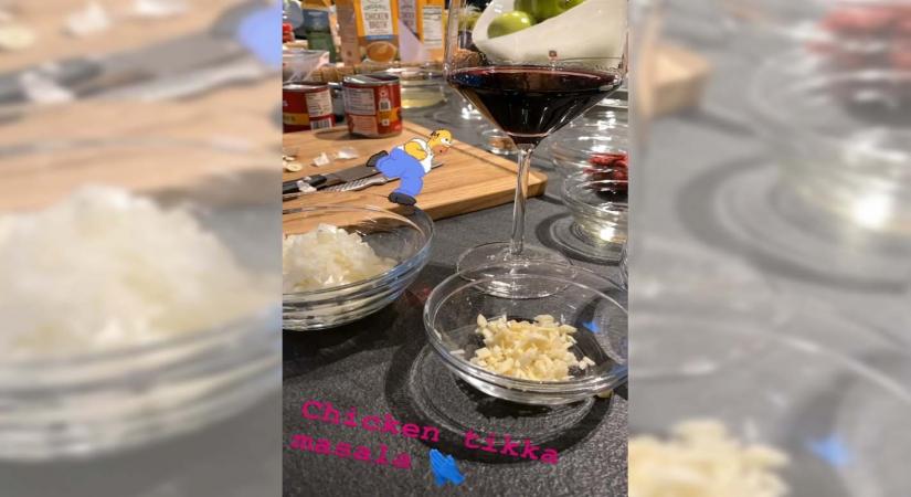 Joe Jonas' chicken tikka masala treat for wife.