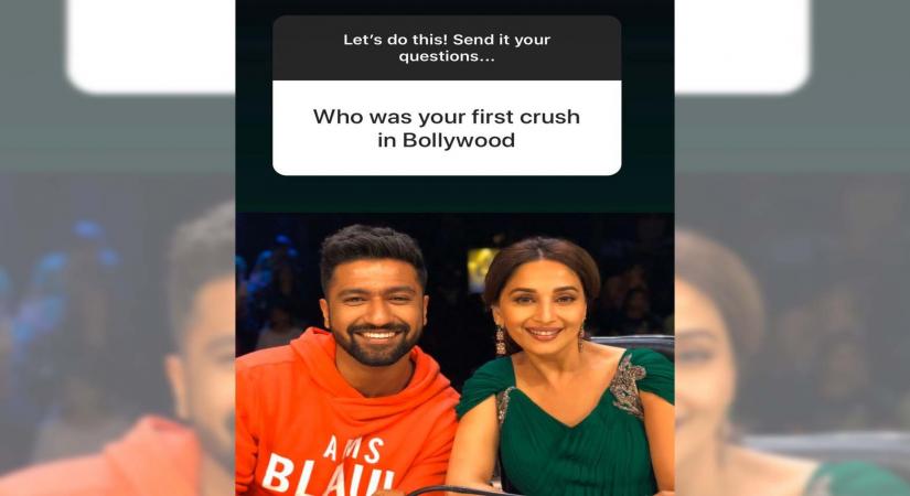 Vicky KaushalÃ¢ÂÂs first crush was Madhuri Dixit.