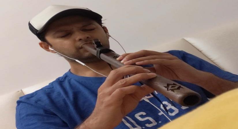 Lockdown diaries: Vatsal Sheth always wanted to learn playing flute.
