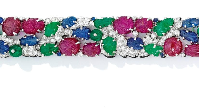 Tutti frutti pieces by Cartier 