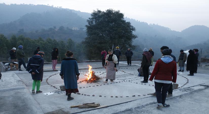 performance underway