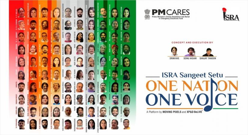 100 singers unite for 'One Nation One Voice'.