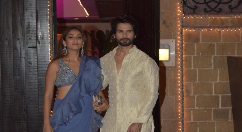 Shahid Kapoor and his wife Mira Rajput. (Photo: IANS)
