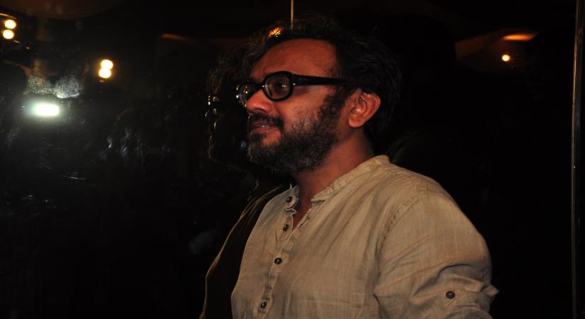 Mumbai: Director Dibakar Banerjee  during the screening of the film Detective Byomkesh Bakshy! at PVR Cinemas Juhu In Mumbai on April 05, 2015. (Photo: IANS)