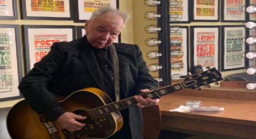 Country folk singer John Prine.