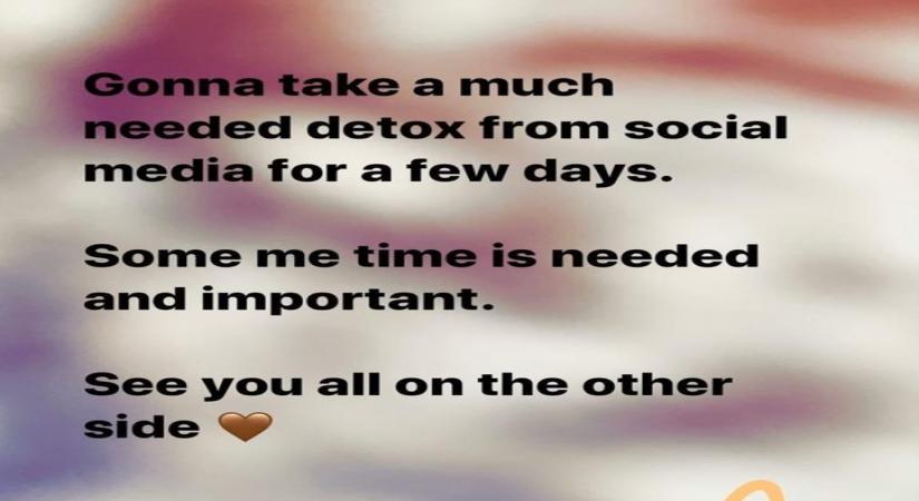 Parineeti Chopra is on a social media detox.
