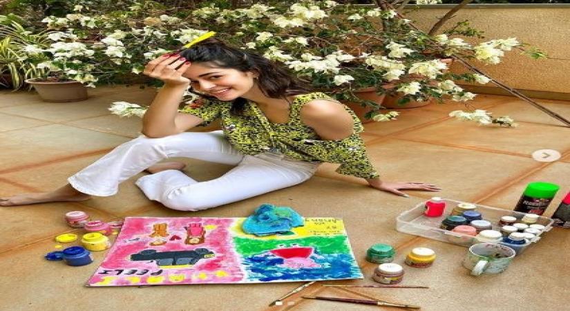 Ananya Panday's 'unofficial' poster of her upcoming film 'Khaali Peeli'.