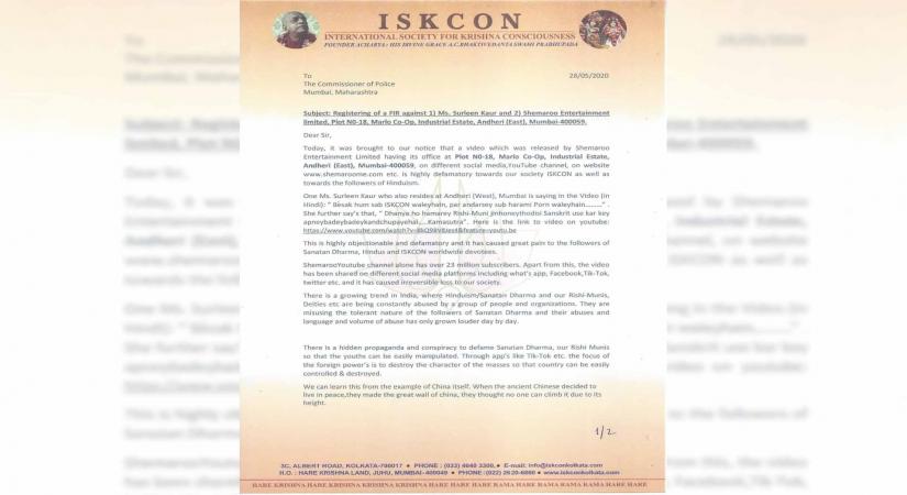 Comedian Surleen Kaur in soup over derogatory quips against ISKON, Hinduism.