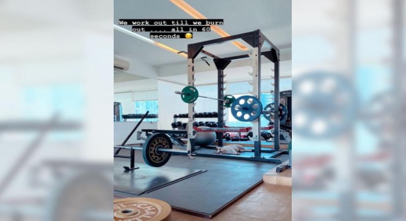 Samantha Akkineni's workout secret, 'all in 60 seconds'.