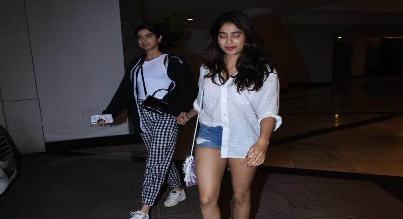 Actress Janhvi Kapoor and her sister Khushi Kapoor. (Photo: IANS)