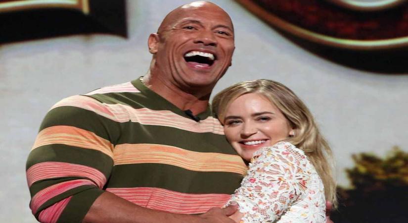 Dwayne Johnson, Emily Blunt to team up for superhero adventure.