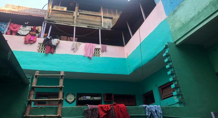 A brothel at GB Road, Delhi (Pic: IANS)