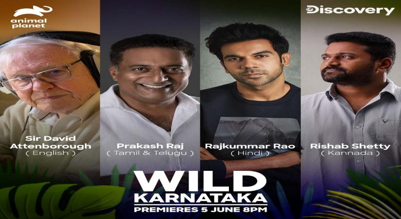 Rajkummar Rao, Prakash Raj join Sir David Attenborough to celebrate India's wildlife.