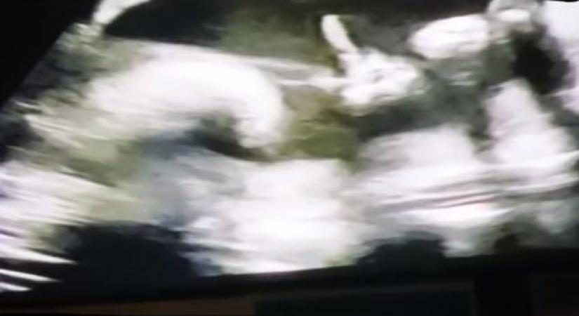 Did Katy Perry's unborn daughter just give her the finger?.