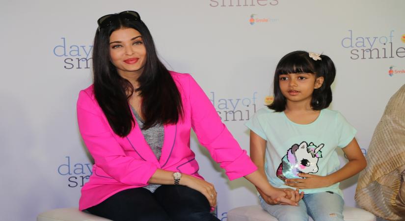 Mumbai, May 4 (IANS) Bollywood couple Aishwarya Rai and Abhishek Bachchan's daughter Aaradhya has paid an artistic tribute to frontline workers battling the novel coronavirus outbreak in India.