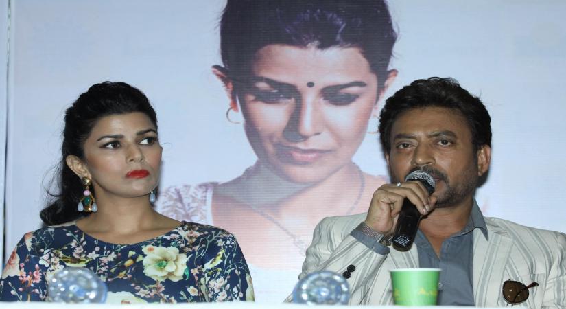 Actors Nimrat Kaur and Irrfan Khan. (Photo: IANS)