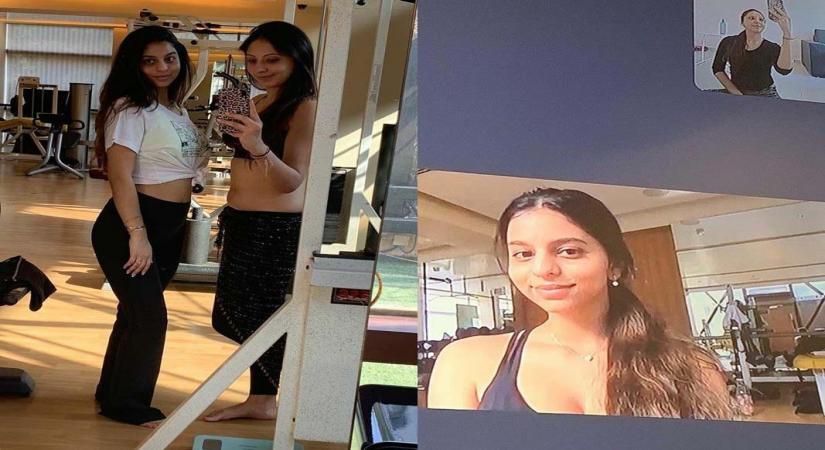 Lockdown diaries: Suhana Khan takes online belly dance lessons.