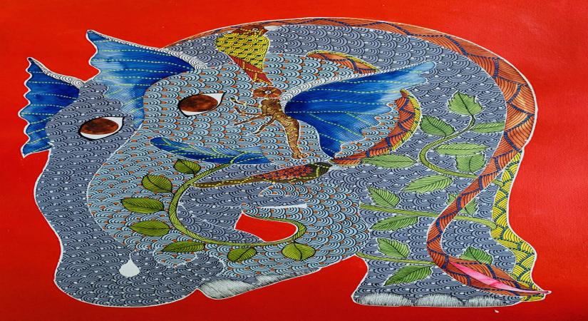 Artwork by  Venkat Singh Shyam