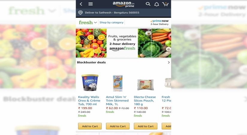 New Delhi, May 21 (IANS) Sending a strong signal to Zomato and Swiggy who have been severely hit by Covid-19, ecommerce giant Amazon with deep pockets has entered the vast online food delivery market in India, with launching Amazon Food at select pin codes in Bengaluru.