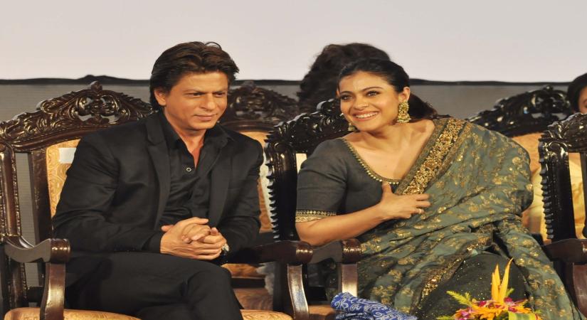 Actors Shah Rukh Khan and Kajol. (File Photo: IANS)