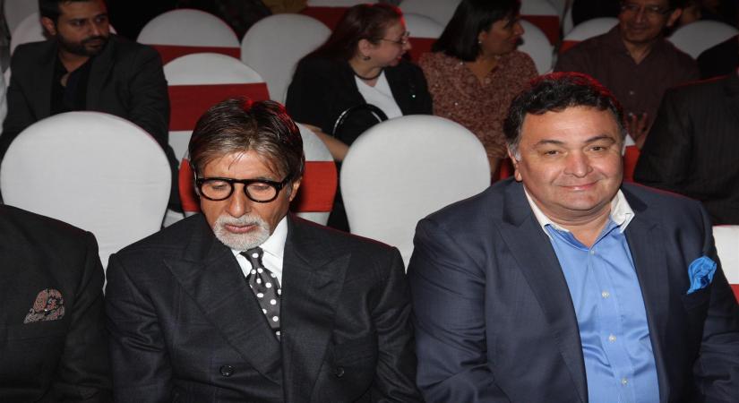 Actors Amitabh Bachchan and Rishi Kapoor. (File Photo: IANS)