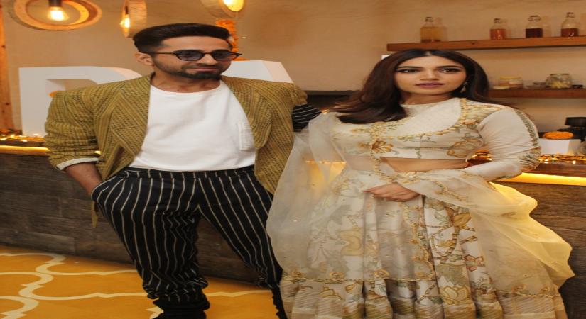 Mumbai, May 9 (IANS) Actor Ayushmann Khurrana recently called up "homie" Bhumi Pednekar, and they reminisced working together on the 2015 rom-com "Dum Laga Ke Haisha".
