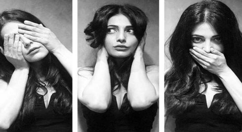 Mumbai, June 9 (IANS) Actress-singer Shruti Haasan has a "super cheesy" way to celebrate garnering 14 million followers on Instagram. She says it has been really amazing connecting with her fans during this "super strange time in history".