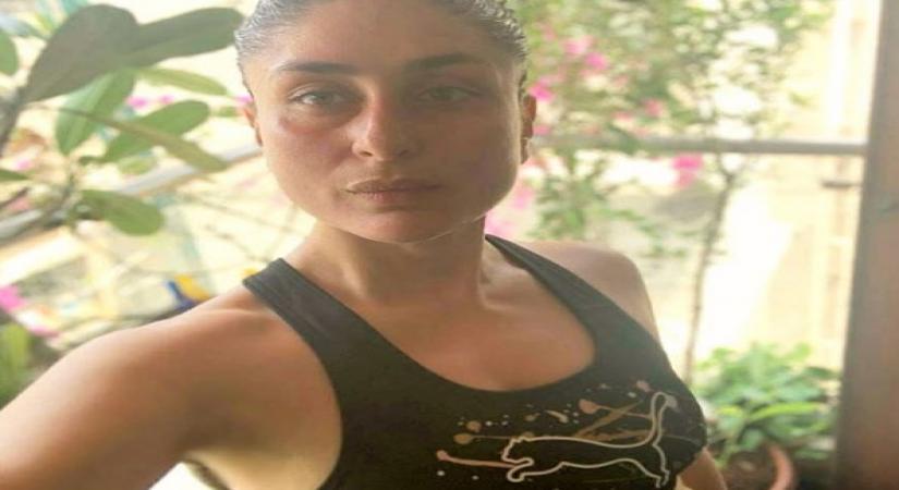 Mumbai, June 13 (IANS) Actress Kareena Kapoor Khans lips do more workout than her because she does "at least 100 pouts a day"!