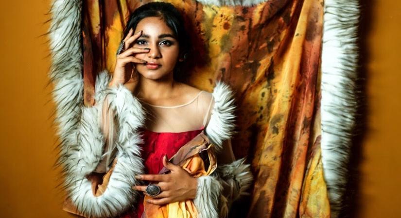 Hand Dyed, Natural, Fashion Shoot Project, designed by Ishwariya Ramesh, FAD student at Vogue Institute of Art and Design