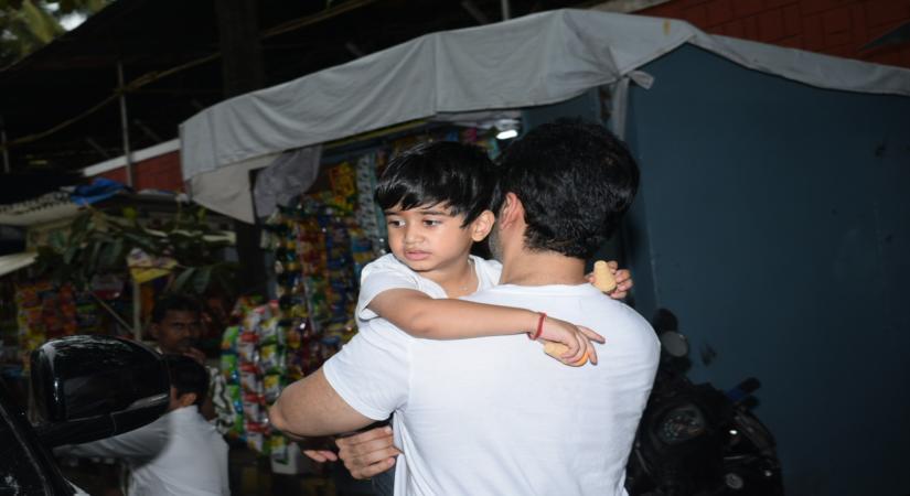 Tusshar Kapoor's son Laksshya has turned four, and the actor has posted to say the toddler is a gift from God. (Photo: IANS)